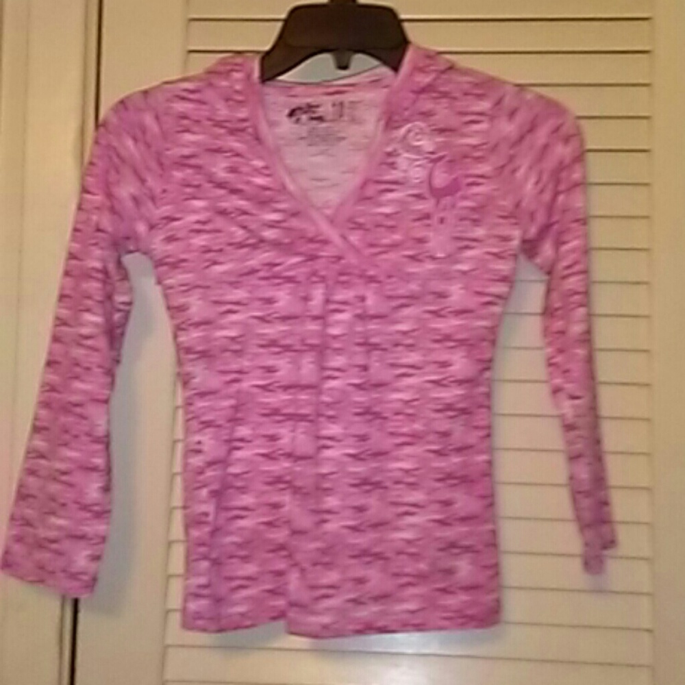 SIZE 10, BASS PRO SHOP GIRL HOODIE TOP