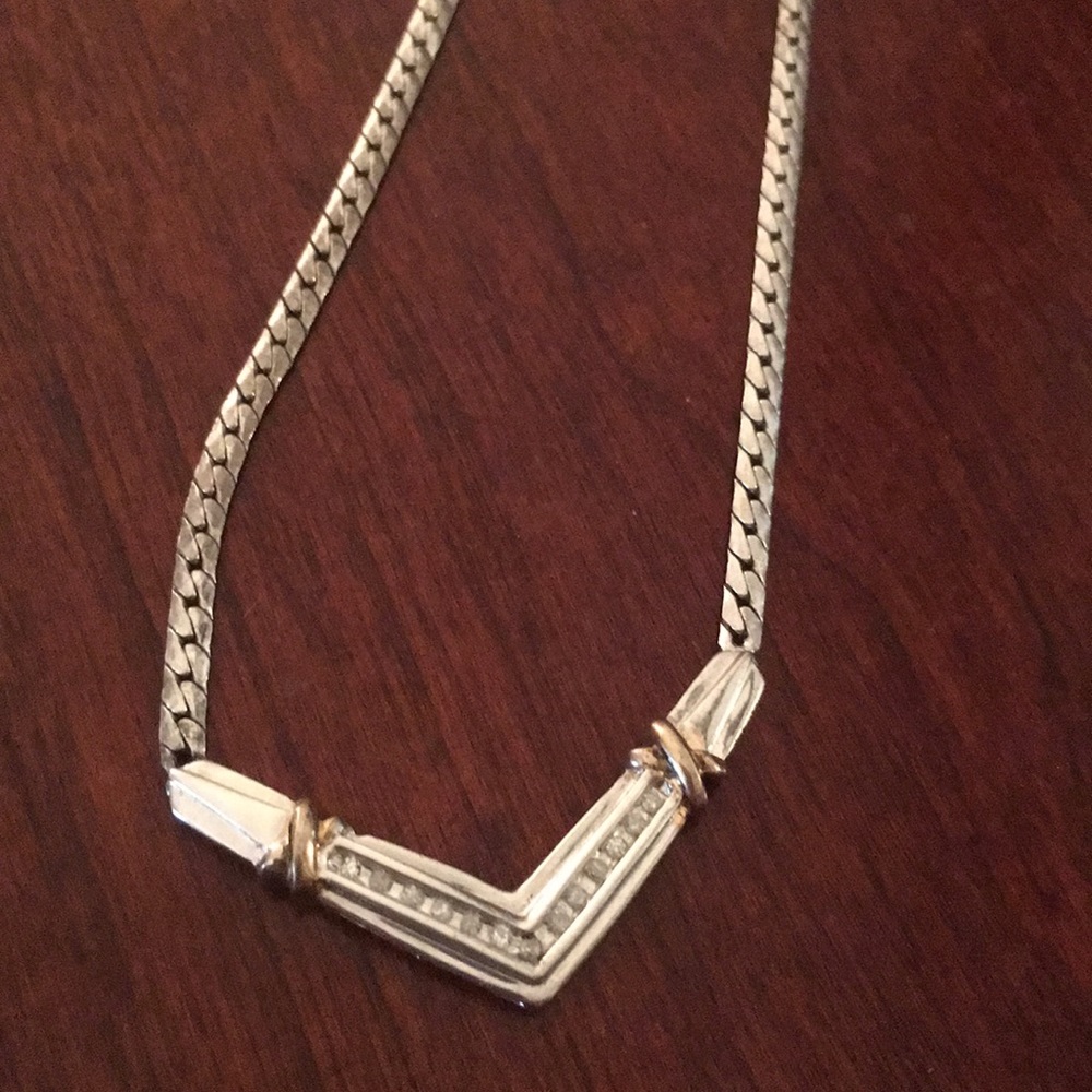 Beautiful Sterling silver necklace