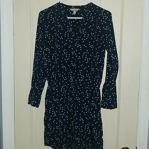 Comfortable silk-like dress
