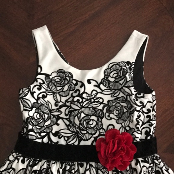 Emily West velvet burnout dress - Picture 2 of 2