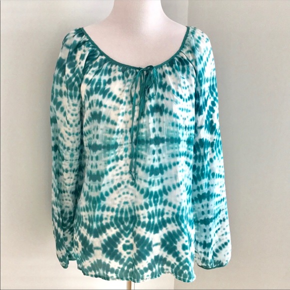 Velvet Tops - ✂️ VELVET Brand Loose Blouse in Tie Dye Pattern