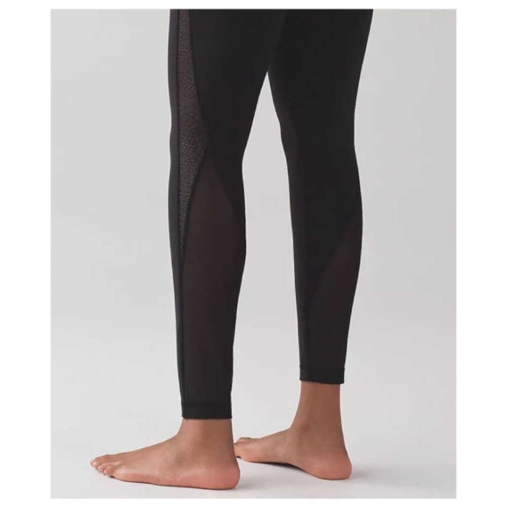 NWT Lululemon Hi Rise Mesh Legging