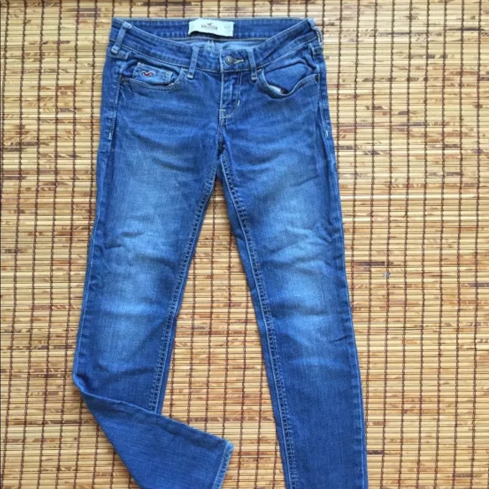Hollister stretch low rise skinny jeans