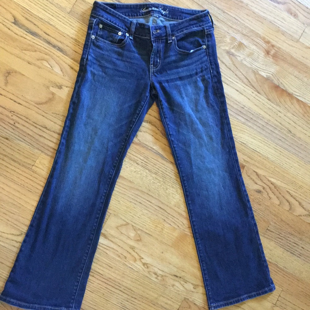 American eagle favorite boyfriend stretch jeans