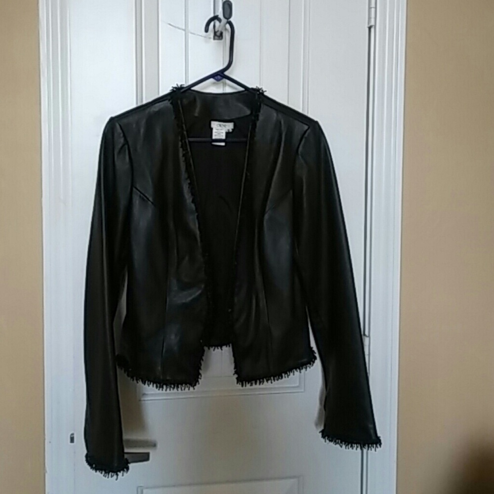 Cache leather jacket