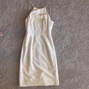 J. Crew Champagne Lydia Lace Bridesmaid Dress