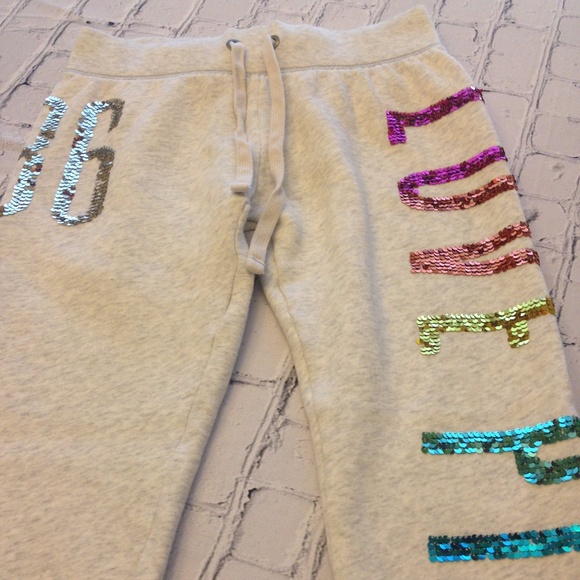Victoria's Secret rainbow bling pants ***SOLD*** - Picture 3 of 8