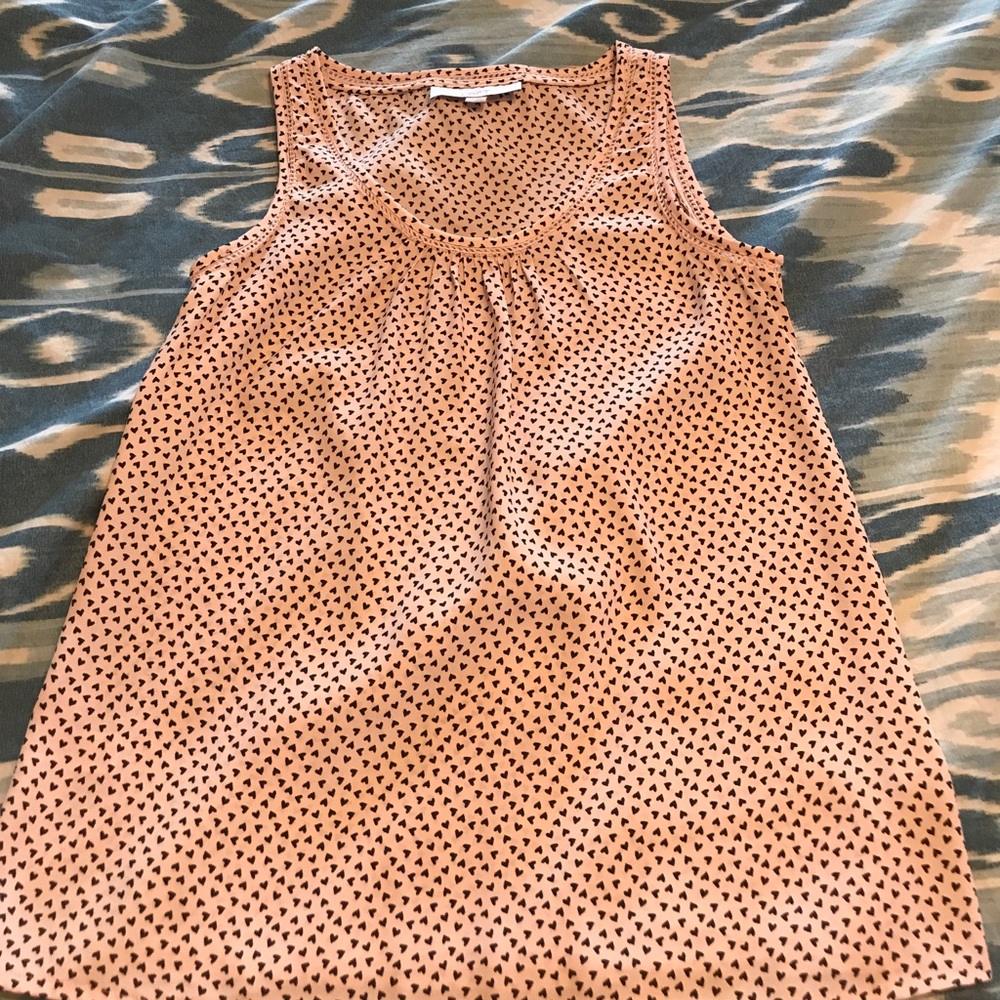 EUC heart print shell