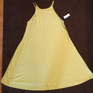 NWT Old Navy high neck jersey swing dress