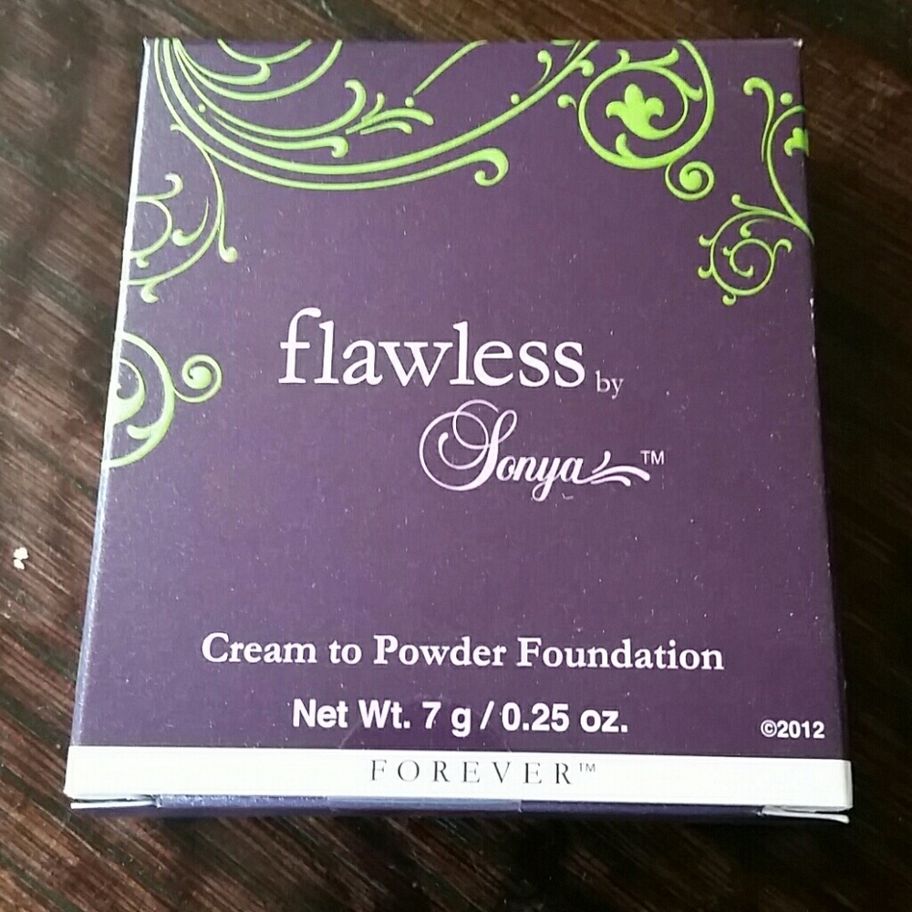 Cream to powder foundation