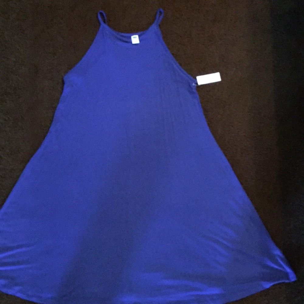 NWT Old Navy high neck jersey swing dress