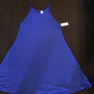 NWT Old Navy high neck jersey swing dress