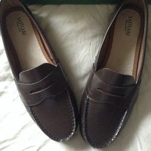 Eastland brown loafers