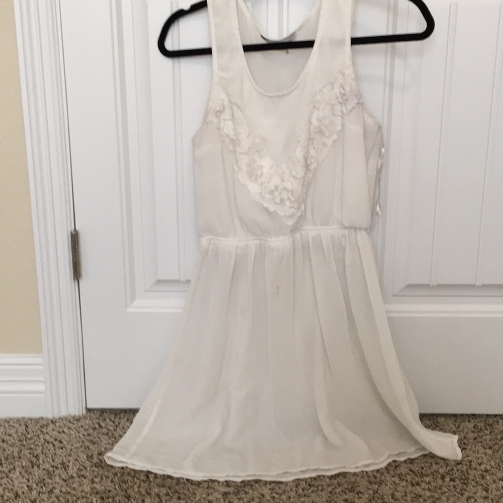 White dress