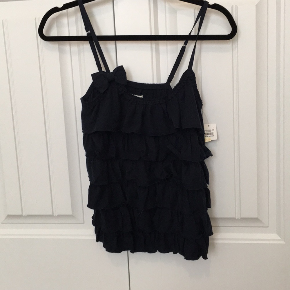 Navy blouse