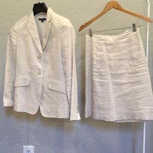 Linen Suit - 346- Brook Brothers (Milano Fit)