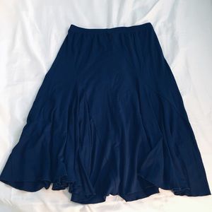 Blue Karen Kane Skirt