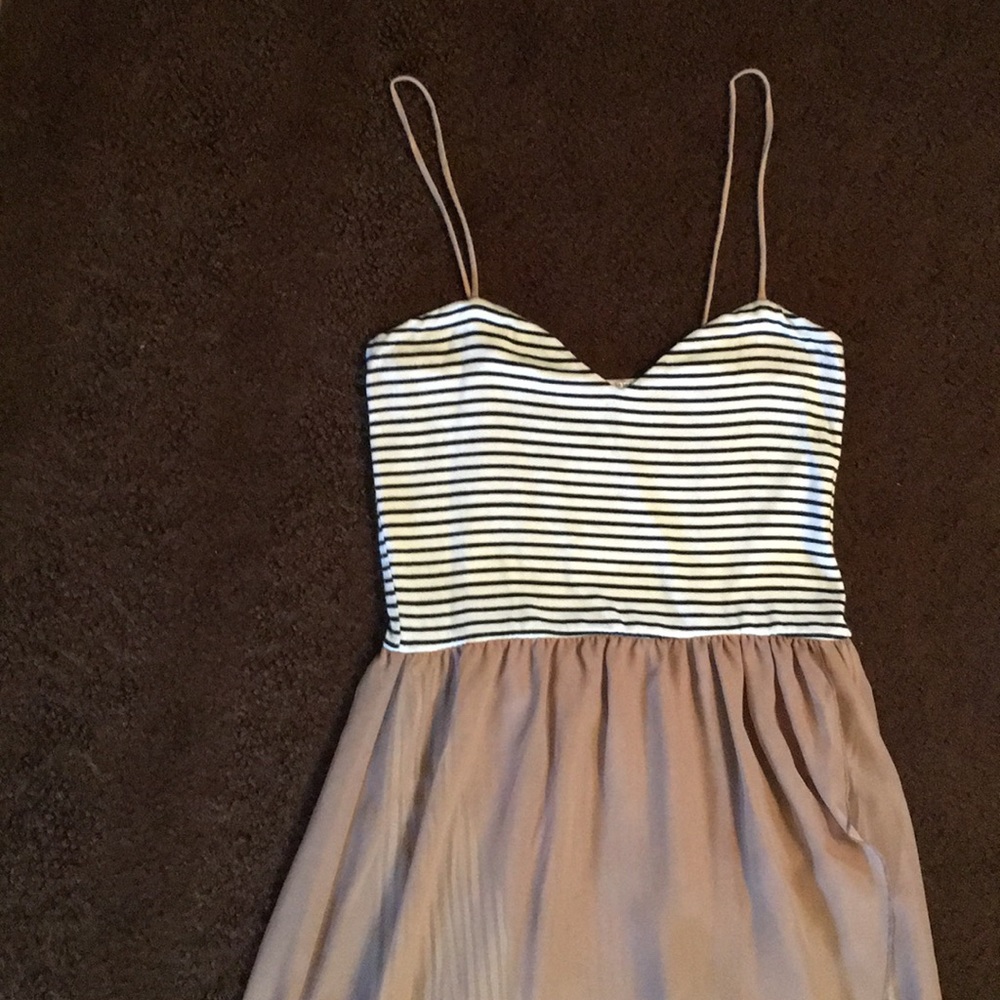 Great used spaghetti strap high low dress