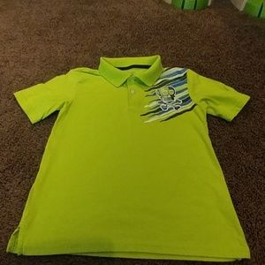 Boy's Skull Polo Shirt