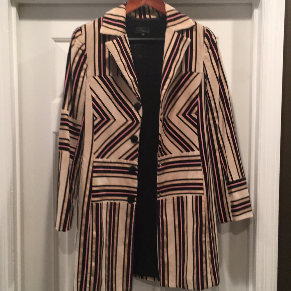 Striped Coat by Poleci