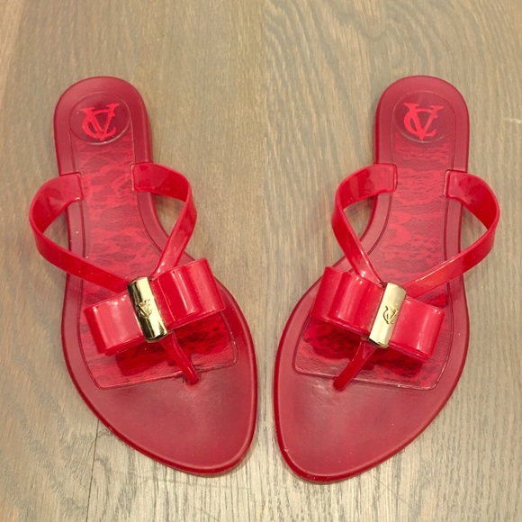Vince camuto jelly flip flops - Picture 1 of 3