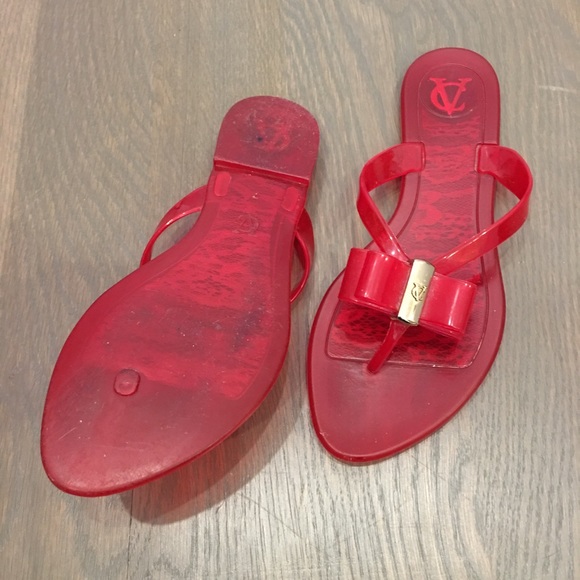 Vince camuto jelly flip flops - Picture 2 of 3