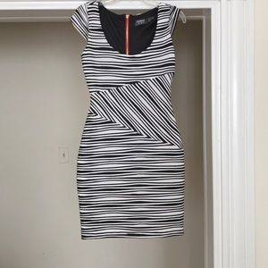 Guess Black and White dress