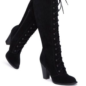 Emillee Faux suede boots