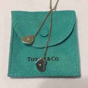 Tiffany & Co. double heart necklace.