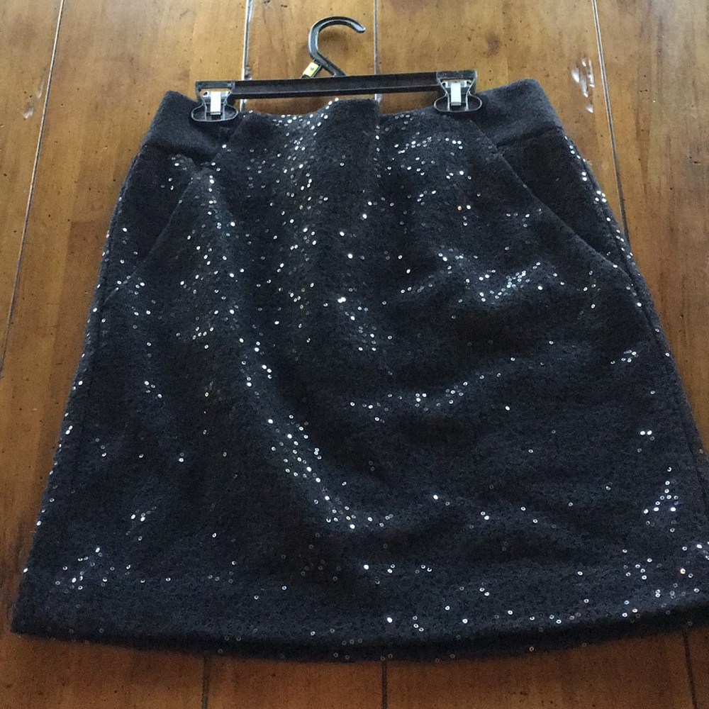 Ann Taylor Loft black skirt