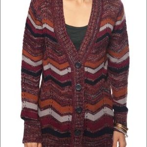 Forever 21 Zig Zag Chevron Cardigan