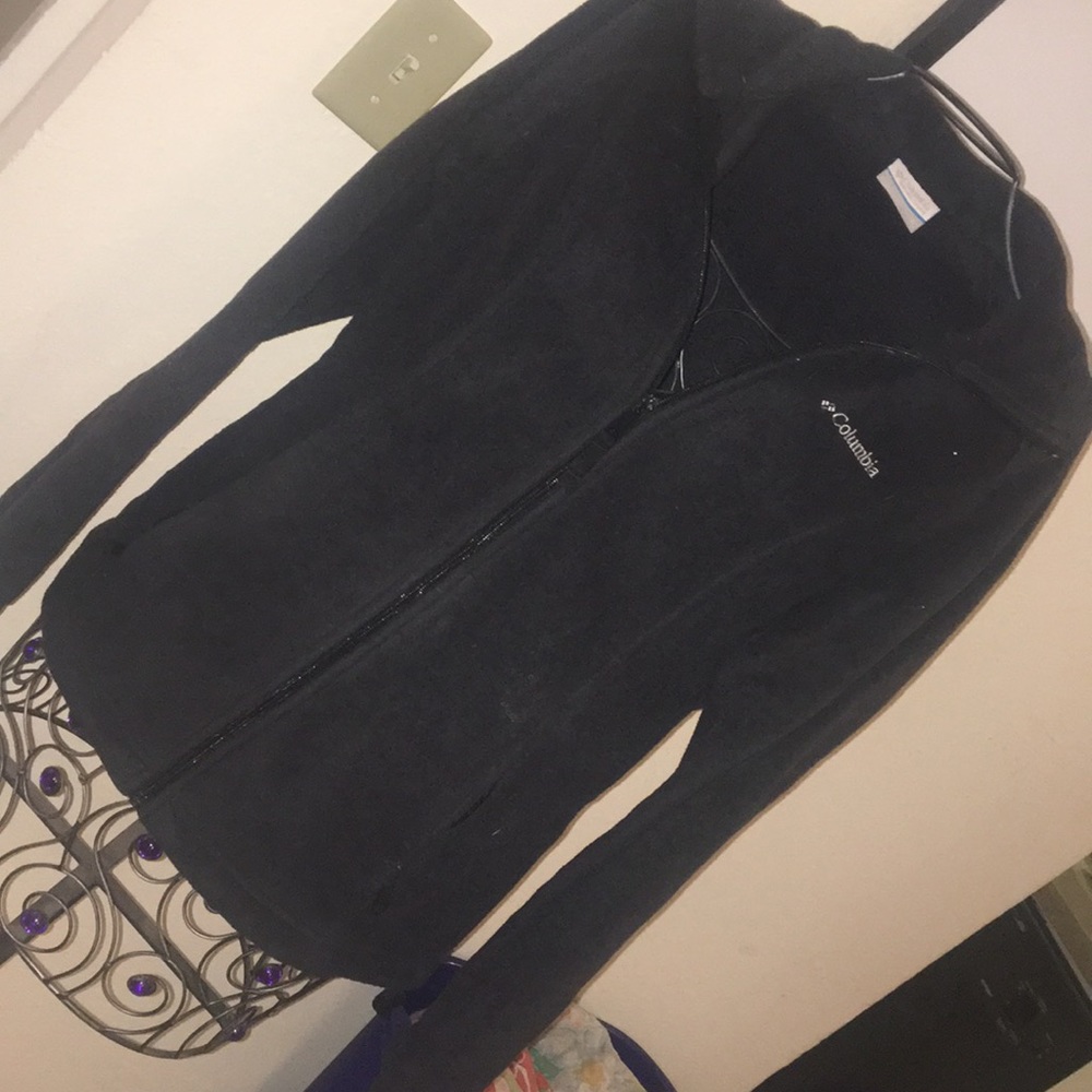 Columbia fleece zip up jacket
