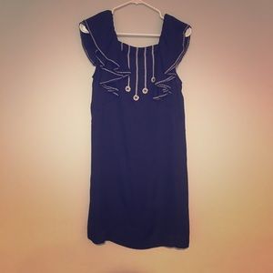 BCBG black dress with gorgeous detail 🌟