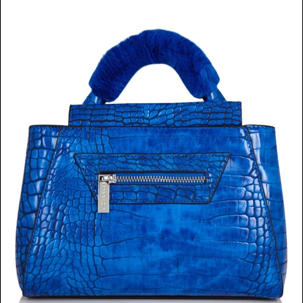 Blue Croc Mini Bag
