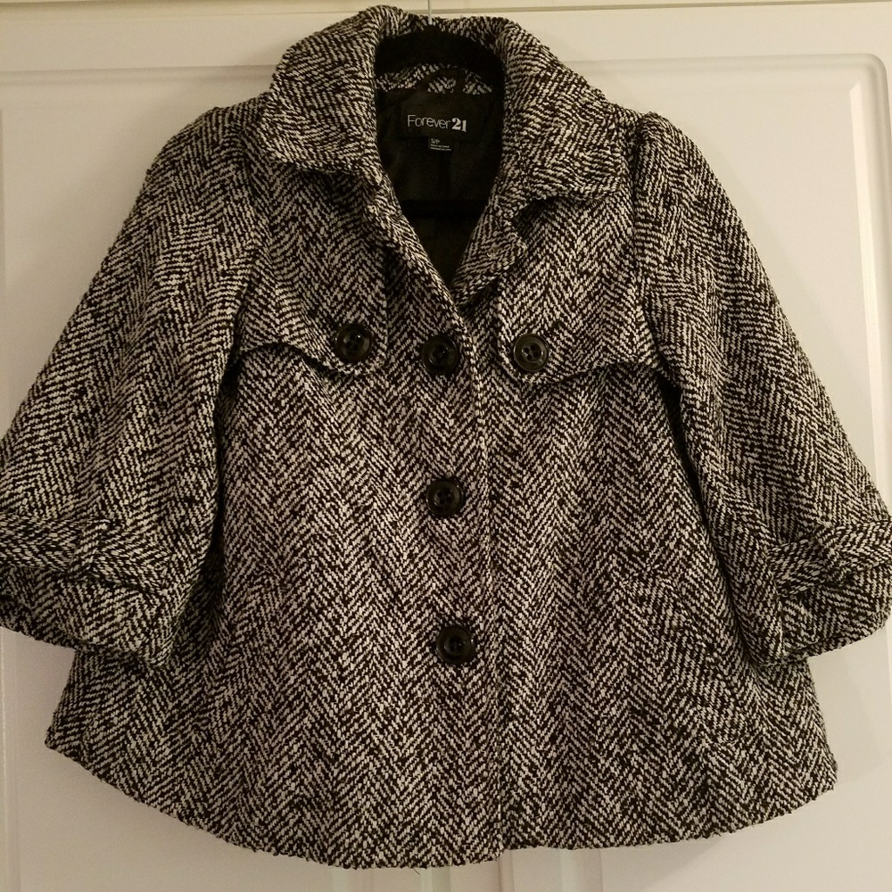 Forever 21 Pea coat S/P