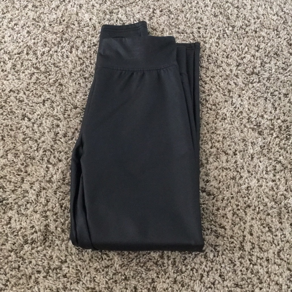 Faux leather legging pants