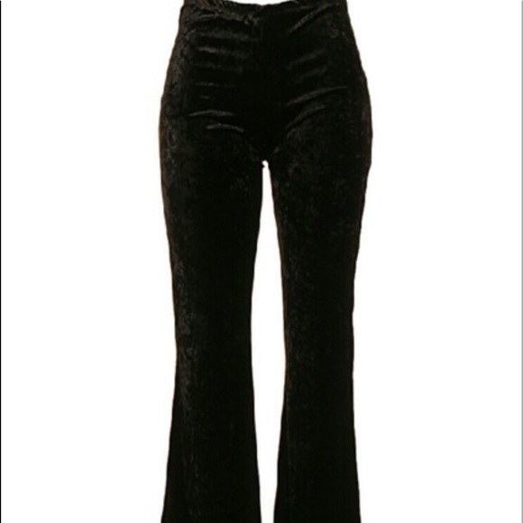 Velvet Bell Bottoms - Picture 2 of 2