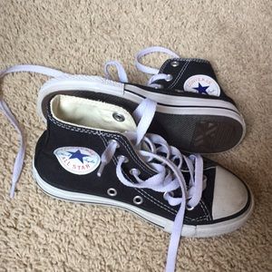 Black converse all-star chuck Taylor shoes