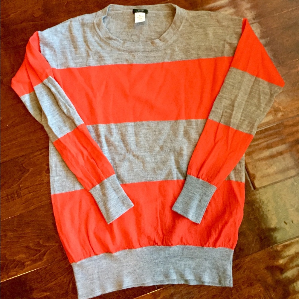 J. Crew Rugby Striped Sweater