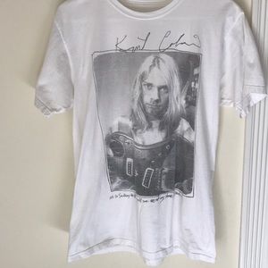 Black and white graphic tee