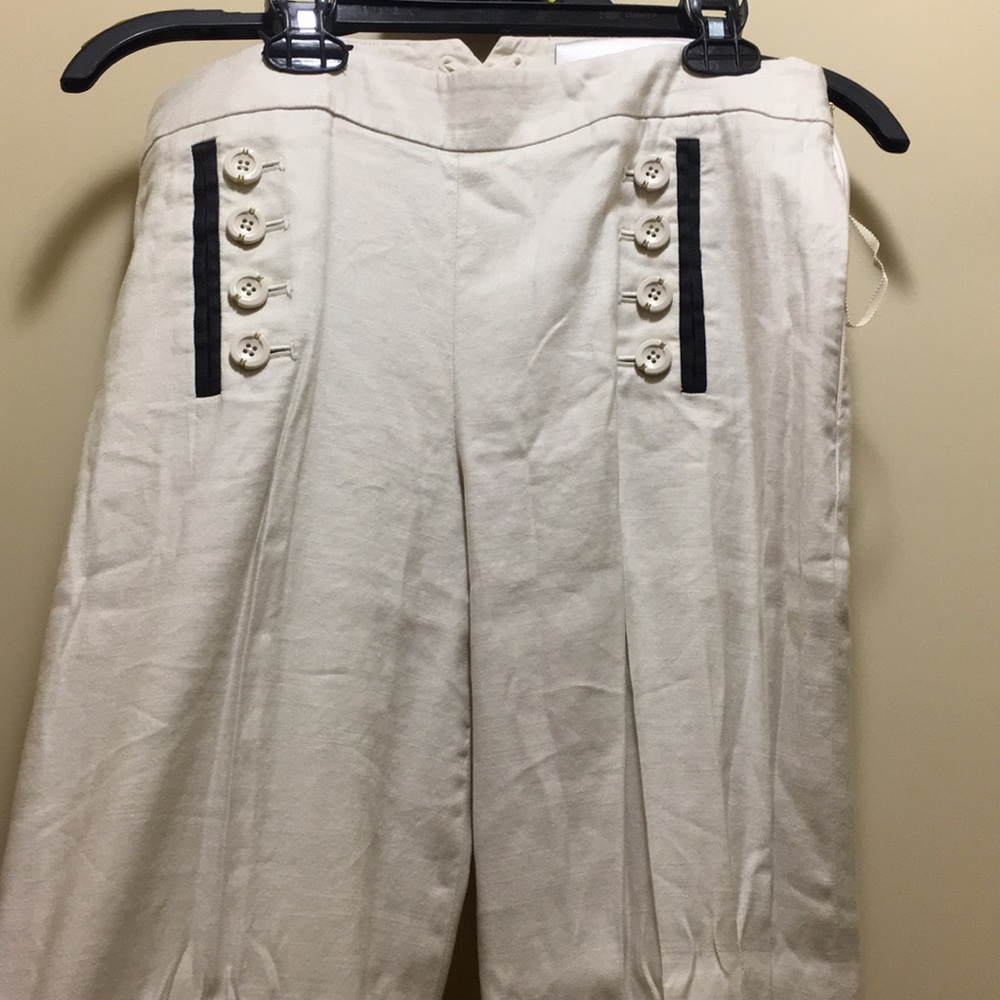 Anthro bought wide leg trousers