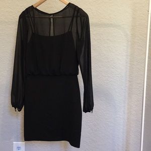 Mini Black Dress - size 0