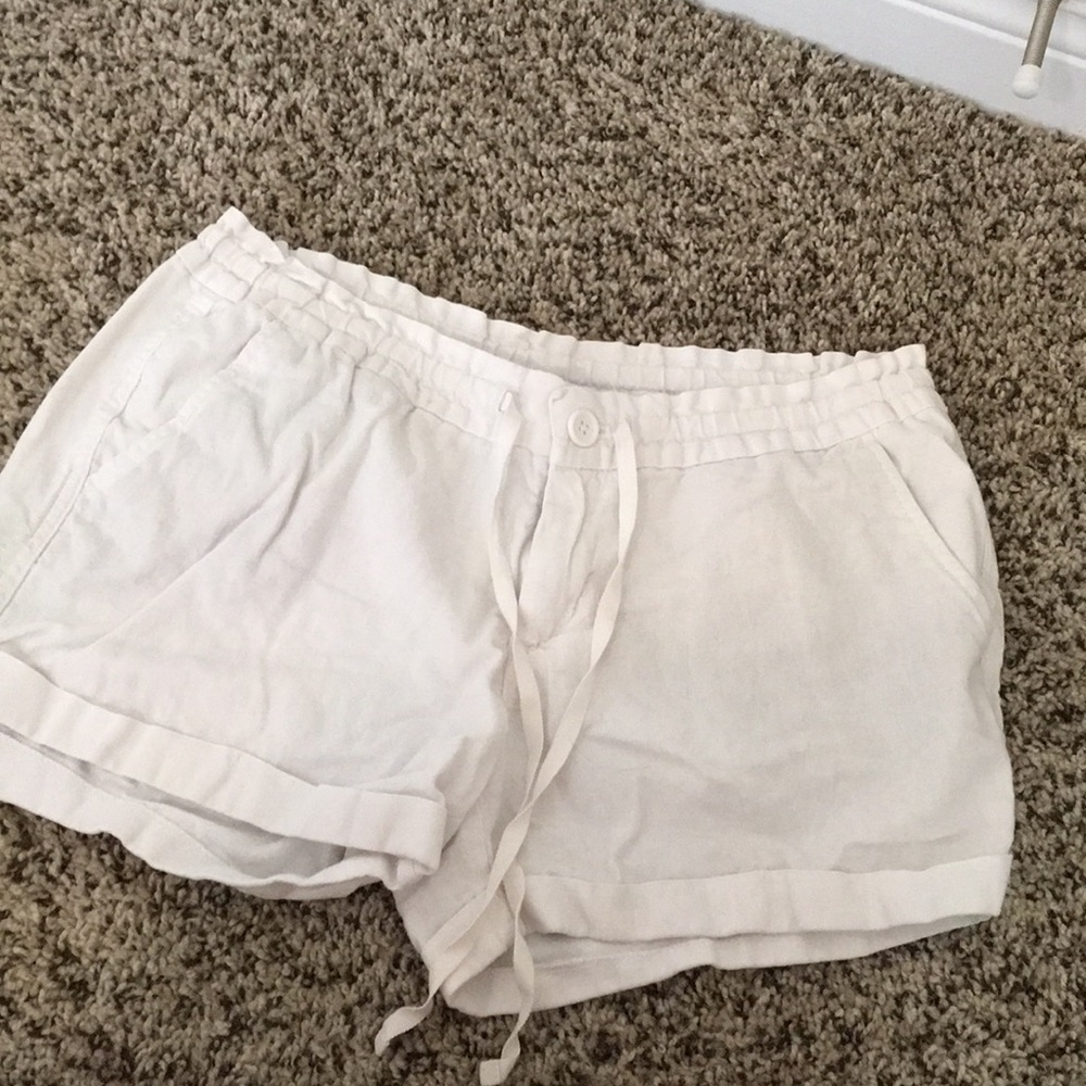 White shorts