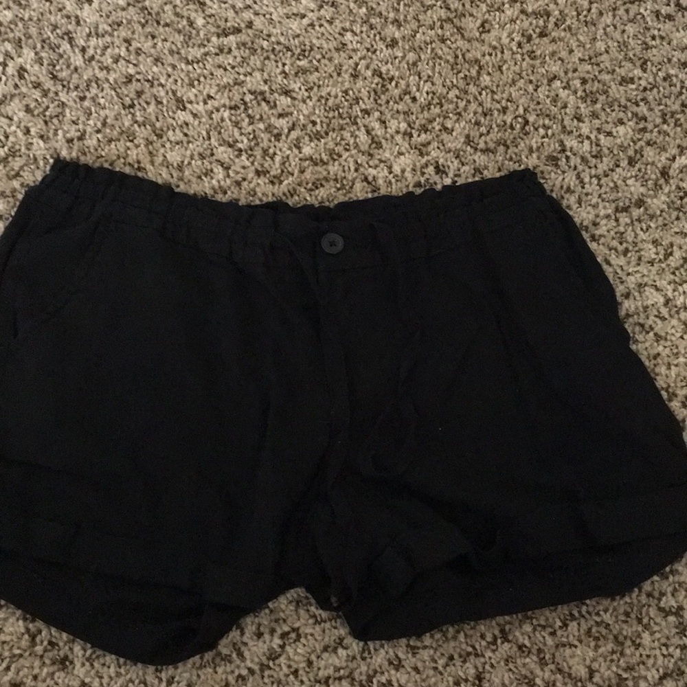 Black shorts
