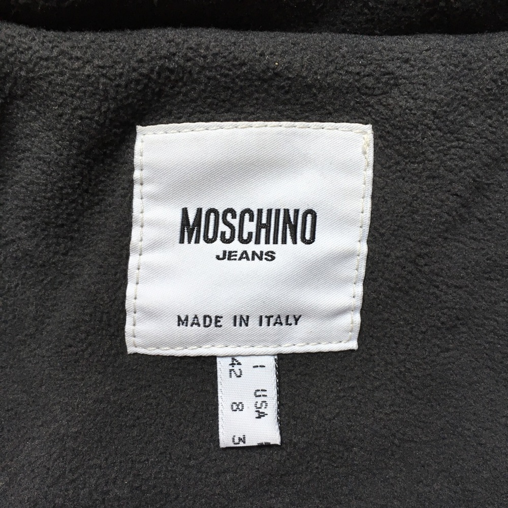 MOSCHINO - Fuchsia Lined Hooded Duffle Coat, M - Picture 5 of 6