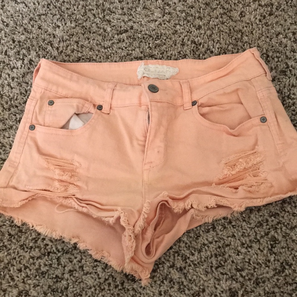 Coral shorts