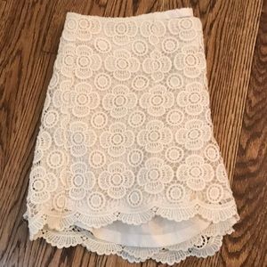 Banana Republic Lace Shorts