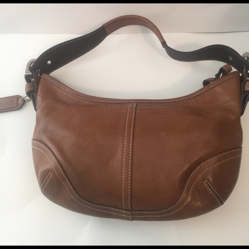 Coach leather purse.