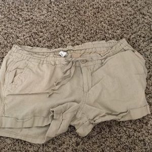 Tan shorts