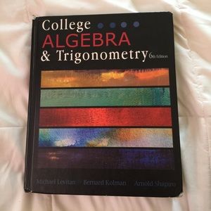 College Algebra &Trig 6th edition Textbook